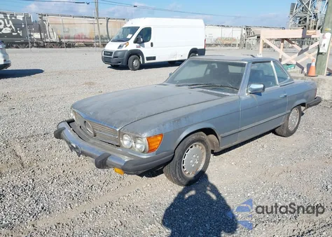 1983 Mercedes-Benz 380 Sl from USA, damaged, VIN WDBBA45A9DB020545